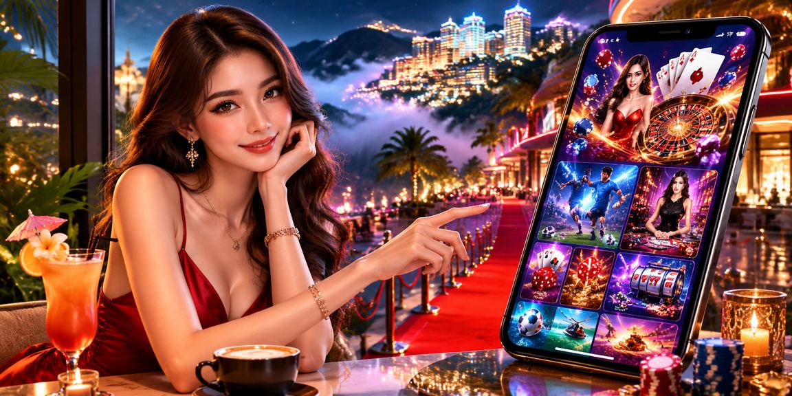 Aplikasi mudah alih rjbet77 digunakan di Genting Highlands Malaysia